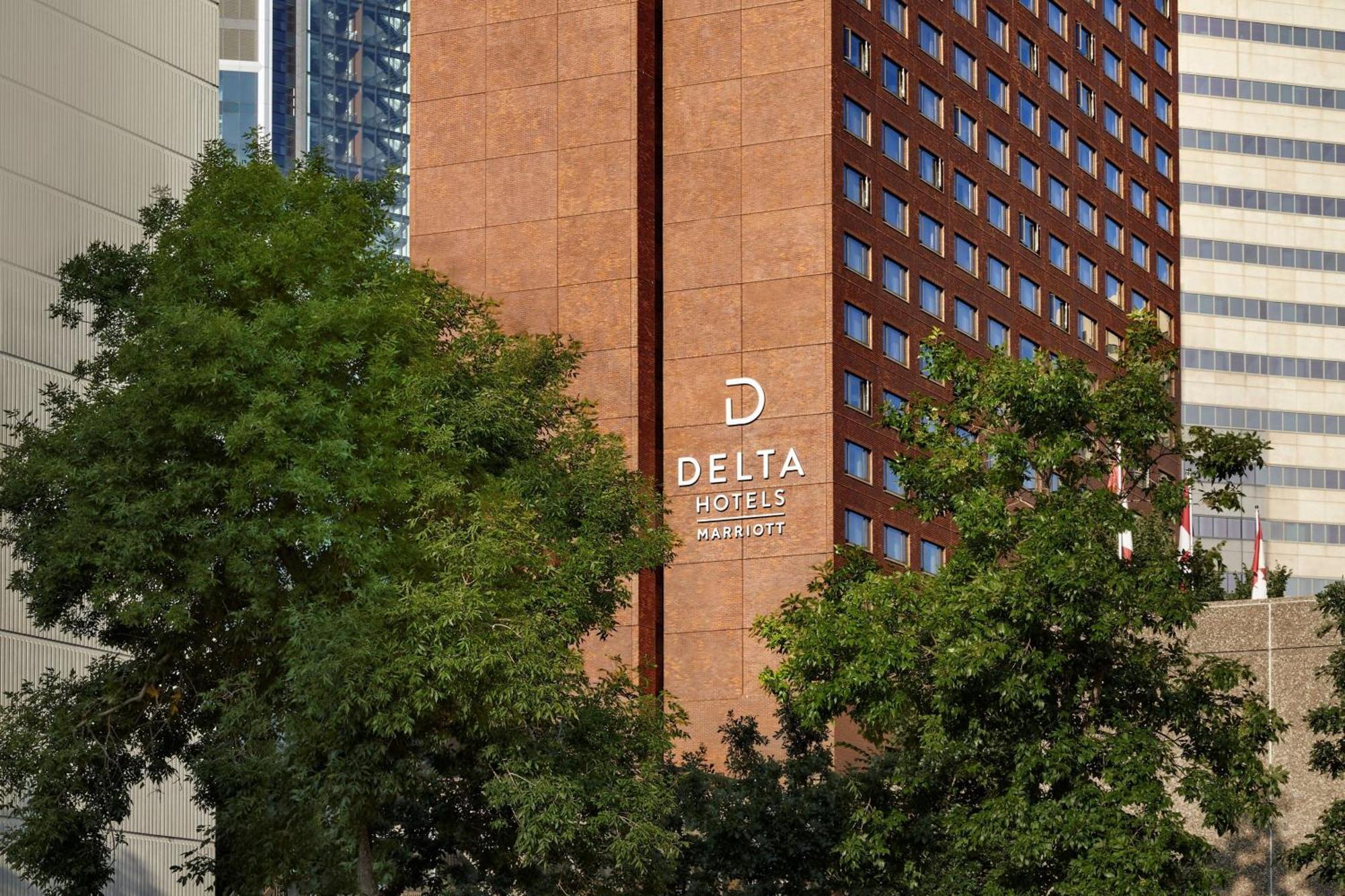 Delta Hotels By Marriott Calgary Downtown Exterior foto